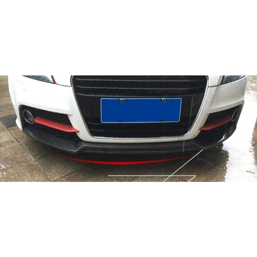 Audi TT/TTS (MK2/8J) S Line Carbon Fibre Front Lip Spoiler - Twenty Two Tuning Front Lip