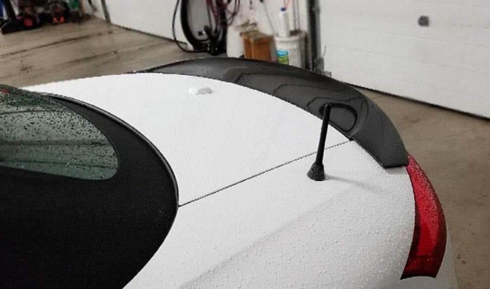 Audi TT/TTS (MK2/8J) S Line Carbon Fibre Rear Lip Spoiler - Twenty Two Tuning Rear Spoiler