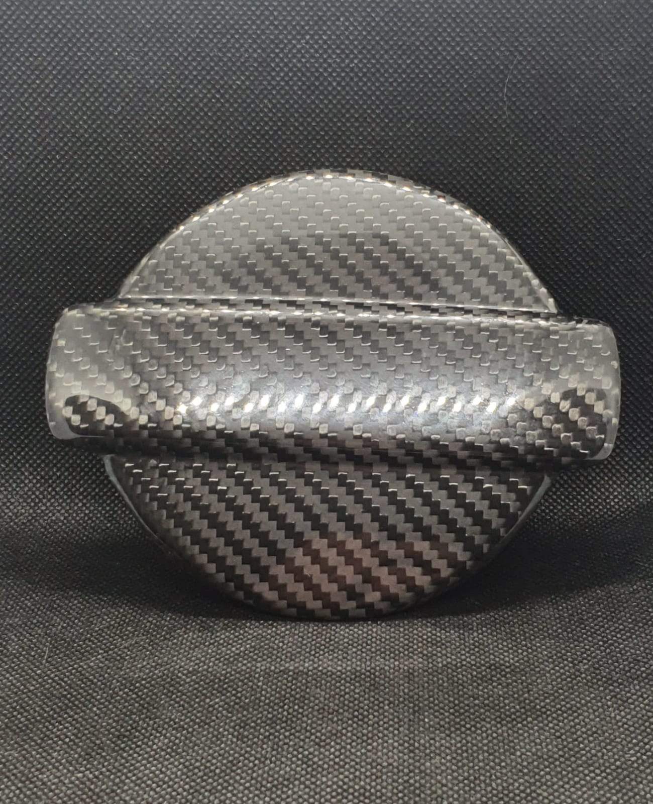 Audi TT/TTS/TTRS (MK3/8S) OEM+ Carbon Fibre Fuel Flap Cover - Twenty Two Tuning Fuel Cap Cover