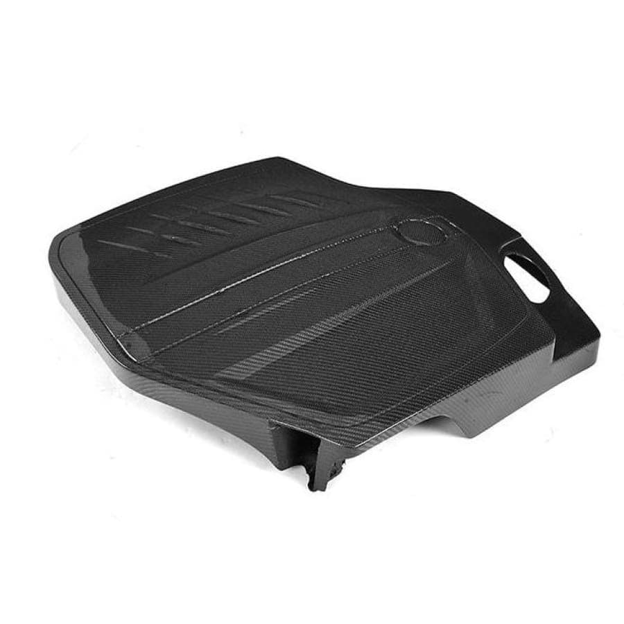 BMW 1 Series (F20/F21) N55 Replacement Carbon Fibre Engine Cover - Twenty Two Tuning Engine Bay