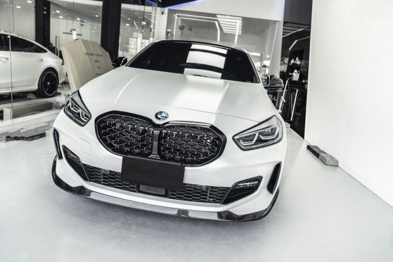 BMW 1 Series (F40) Diamond Gloss Black Front Grille - Twenty Two Tuning Front Grille