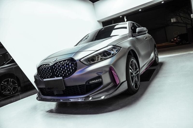BMW 1 Series (F40) Diamond Silver/Black Front Grille - Twenty Two Tuning Front Grille