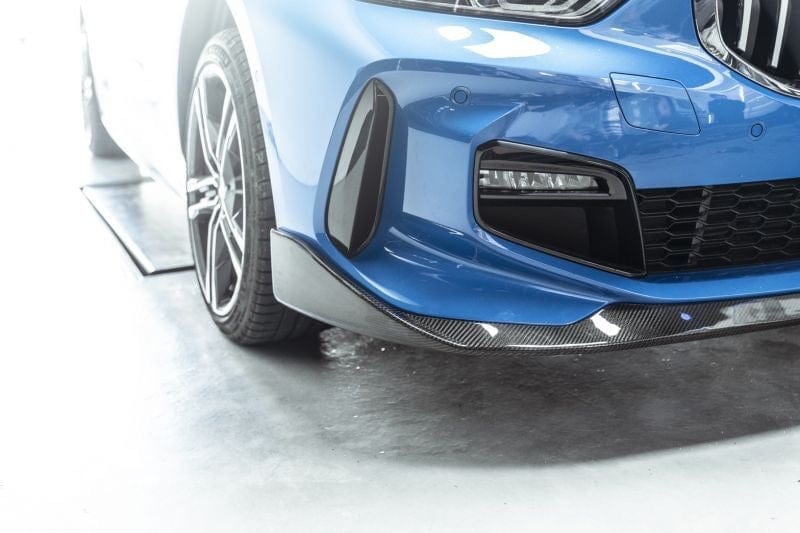 BMW 1 Series (F40) M Performance Style Carbon Fibre Front Lip - Twenty Two Tuning Front Lip