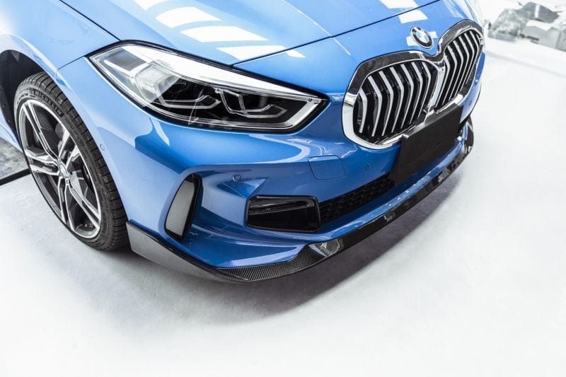BMW 1 Series (F40) M Performance Style Carbon Fibre Front Lip - Twenty Two Tuning Front Lip