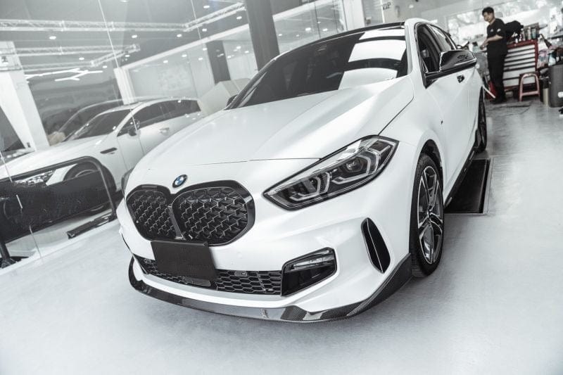 BMW 1 Series (F40) M Performance Style Carbon Fibre Front Lip - Twenty Two Tuning Front Lip