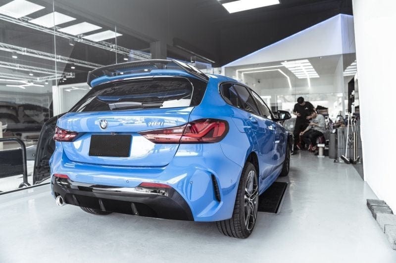 BMW 1 Series (F40) M Performance Style Carbon Fibre Rear Spoiler - Twenty Two Tuning Rear Spoiler