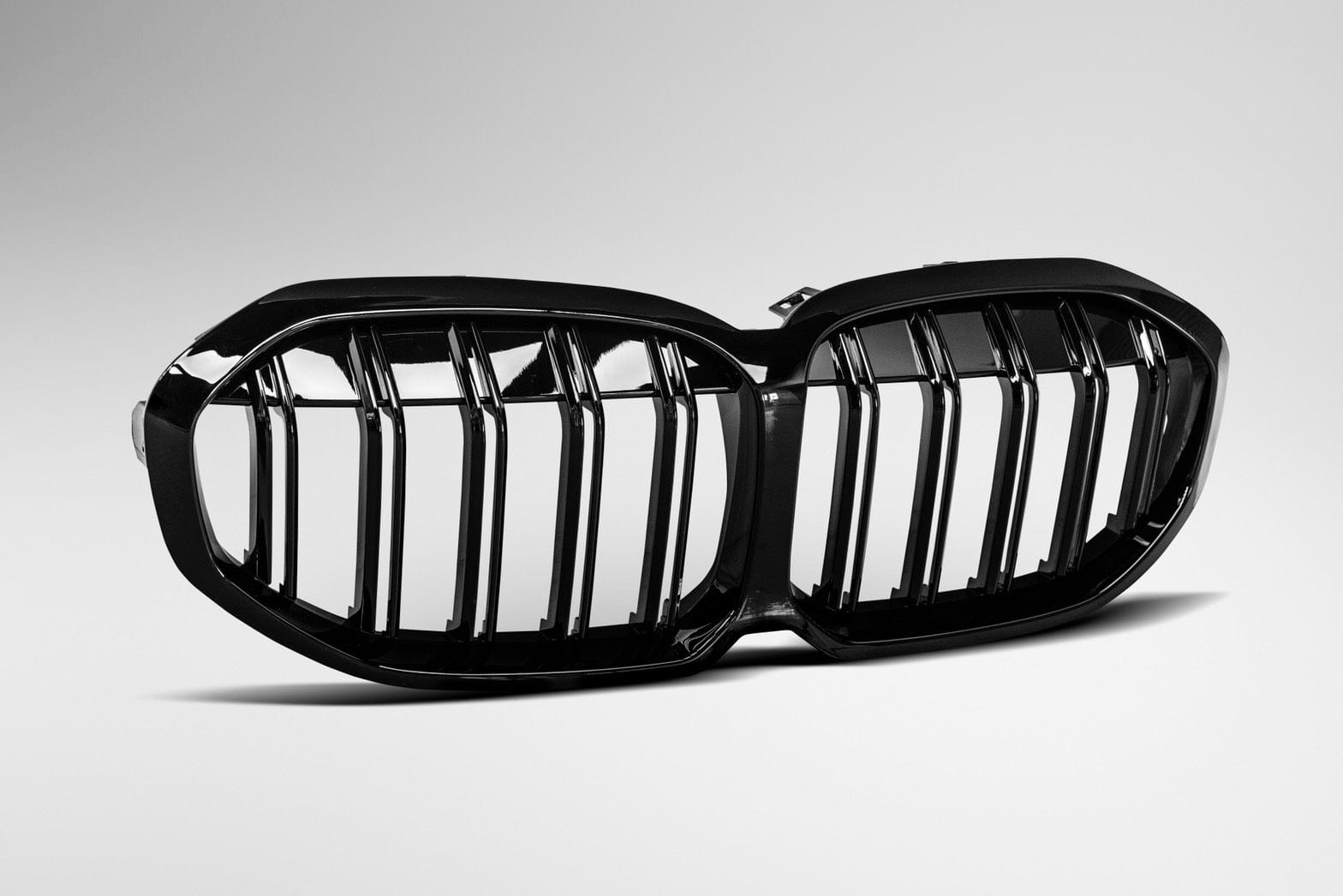 BMW 1 Series (F40) M Performance Style Gloss Black Front Grille - Twenty Two Tuning Front Grille