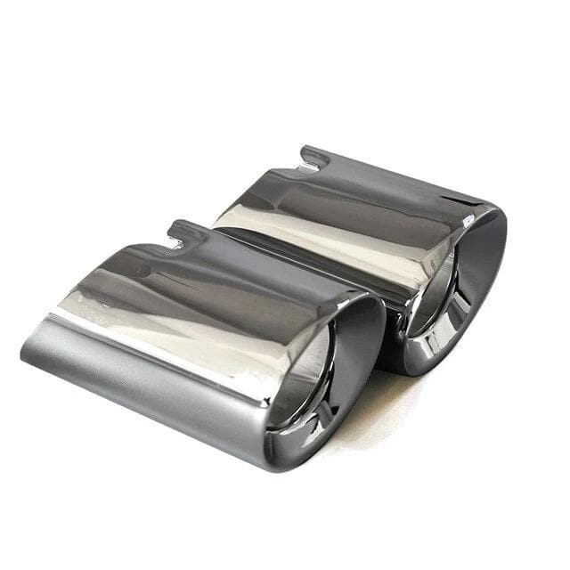BMW 2 Series (F22/F23) M235I/M240I Stainless Steel Slash Cut Exhaust Tips - Twenty Two Tuning Exhaust Tips