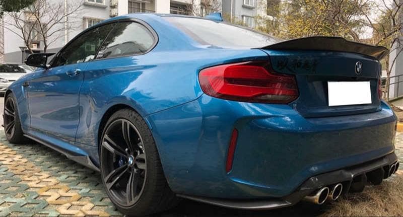 BMW 2 Series (F22) PSM Style Carbon Fibre Rear Spoiler - Twenty Two Tuning Rear Spoiler