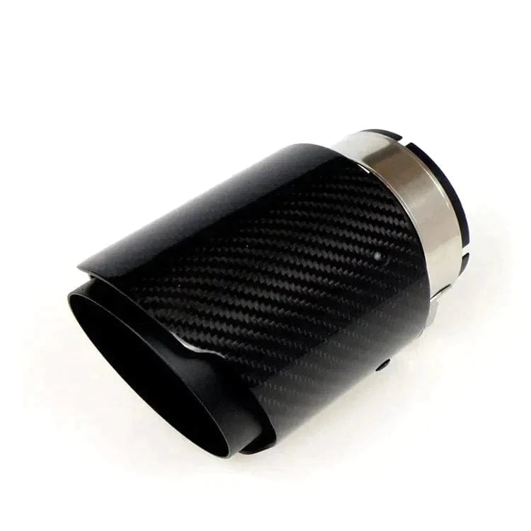 BMW 3 Series (E90/E91/E92/E93) 335I/335D Akrapovic Style Carbon Fibre Exhaust Tips - Twenty Two Tuning Exhaust Tips