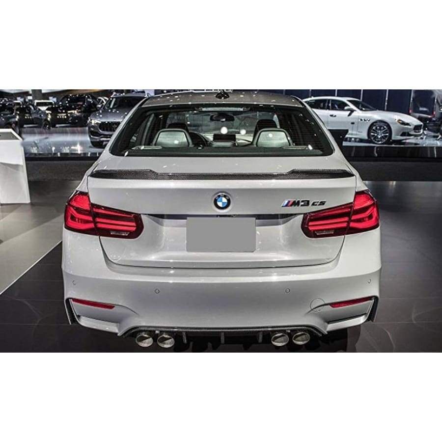 BMW 3 Series (F30) CS Style Carbon Fibre Rear Spoiler - Twenty Two Tuning Rear Spoiler