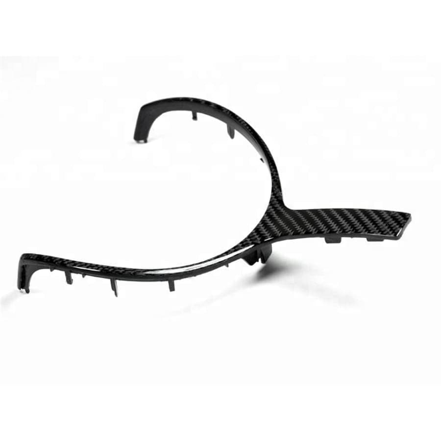 BMW 3 Series (F30/F31/F34) M Performance Style Carbon Fibre Steering Wheel Trim - Twenty Two Tuning Interior Parts & Accessories