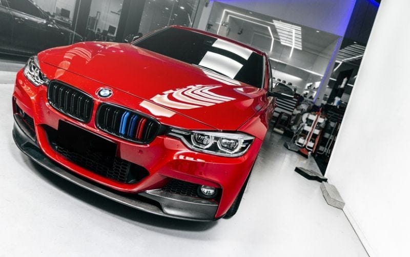 BMW 3 Series (F30/F31) M Performance Style Carbon Fibre Front Lip Spoiler - Twenty Two Tuning Front Lip