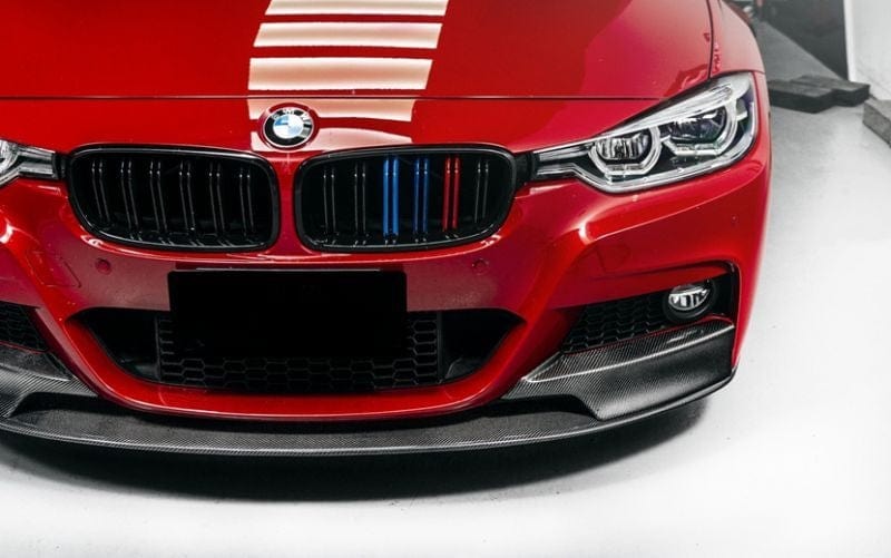 BMW 3 Series (F30/F31) M Performance Style Carbon Fibre Front Lip Spoiler - Twenty Two Tuning Front Lip
