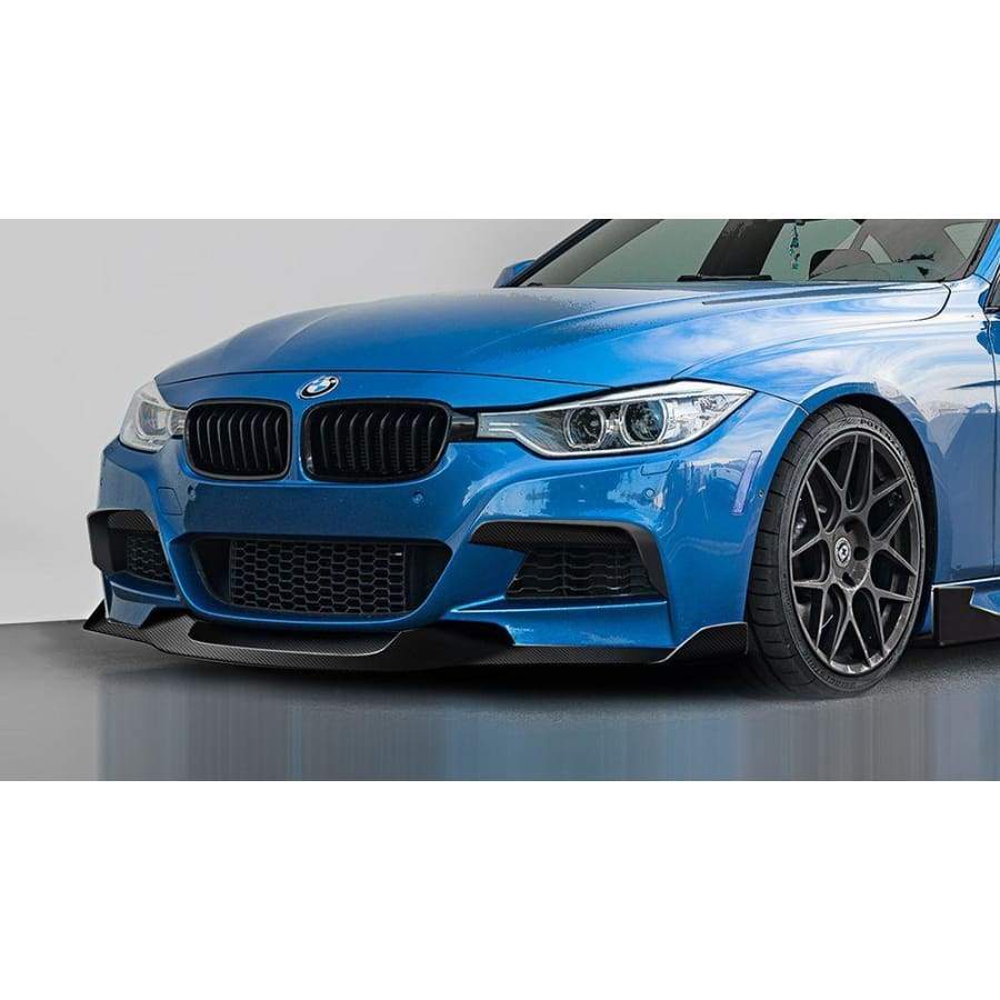 BMW 3 Series (F30/F31) MAD Style Carbon Fibre Front Lip Spoiler - Twenty Two Tuning Front Lip