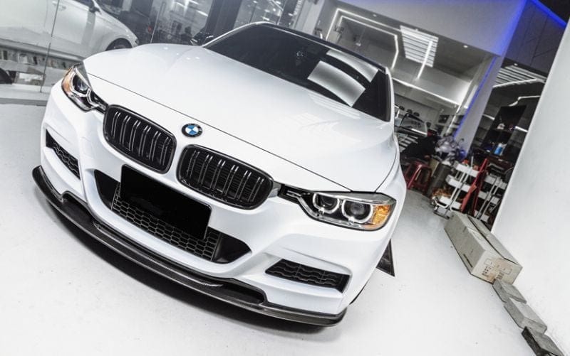 BMW 3 Series (F30/F31) Varis Style Carbon Fibre Front Lip - Twenty Two Tuning Front Lip