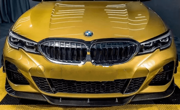 BMW 3 Series (G20/G21) TK Style Carbon Fibre Front Lip spoiler - Twenty Two Tuning Front Lip