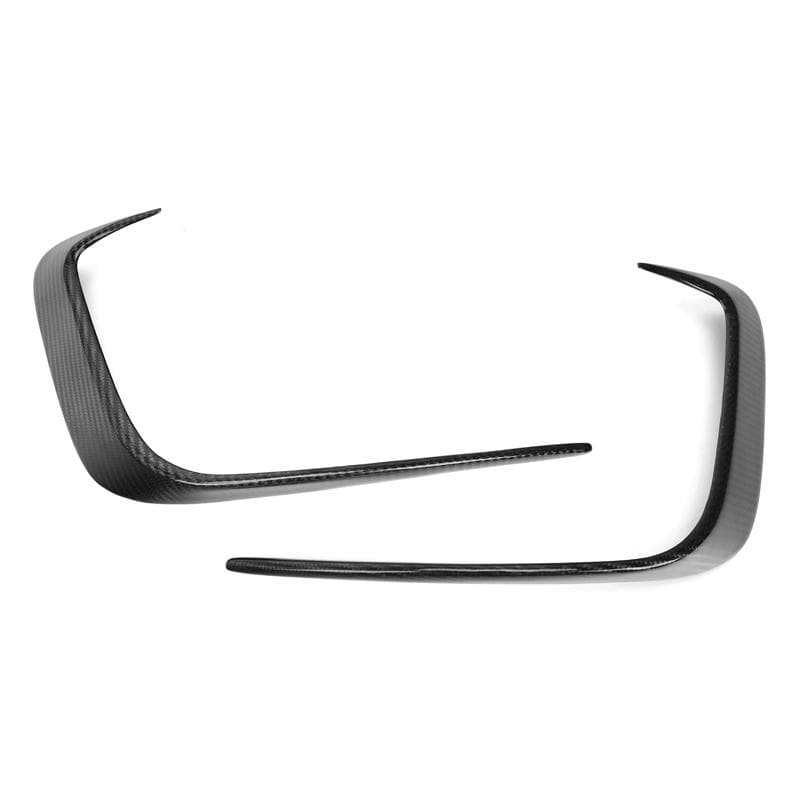 BMW 3 Series (G20) M Performance Style Carbon Fibre Rear Bumper Canards - Twenty Two Tuning Rear Canards