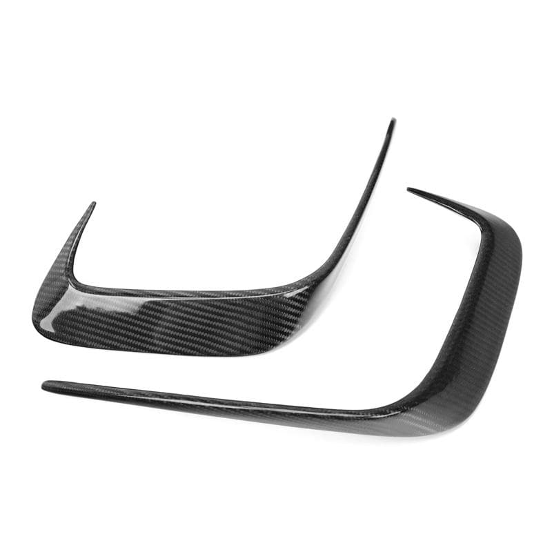 BMW 3 Series (G20) M Performance Style Carbon Fibre Rear Bumper Canards - Twenty Two Tuning Rear Canards