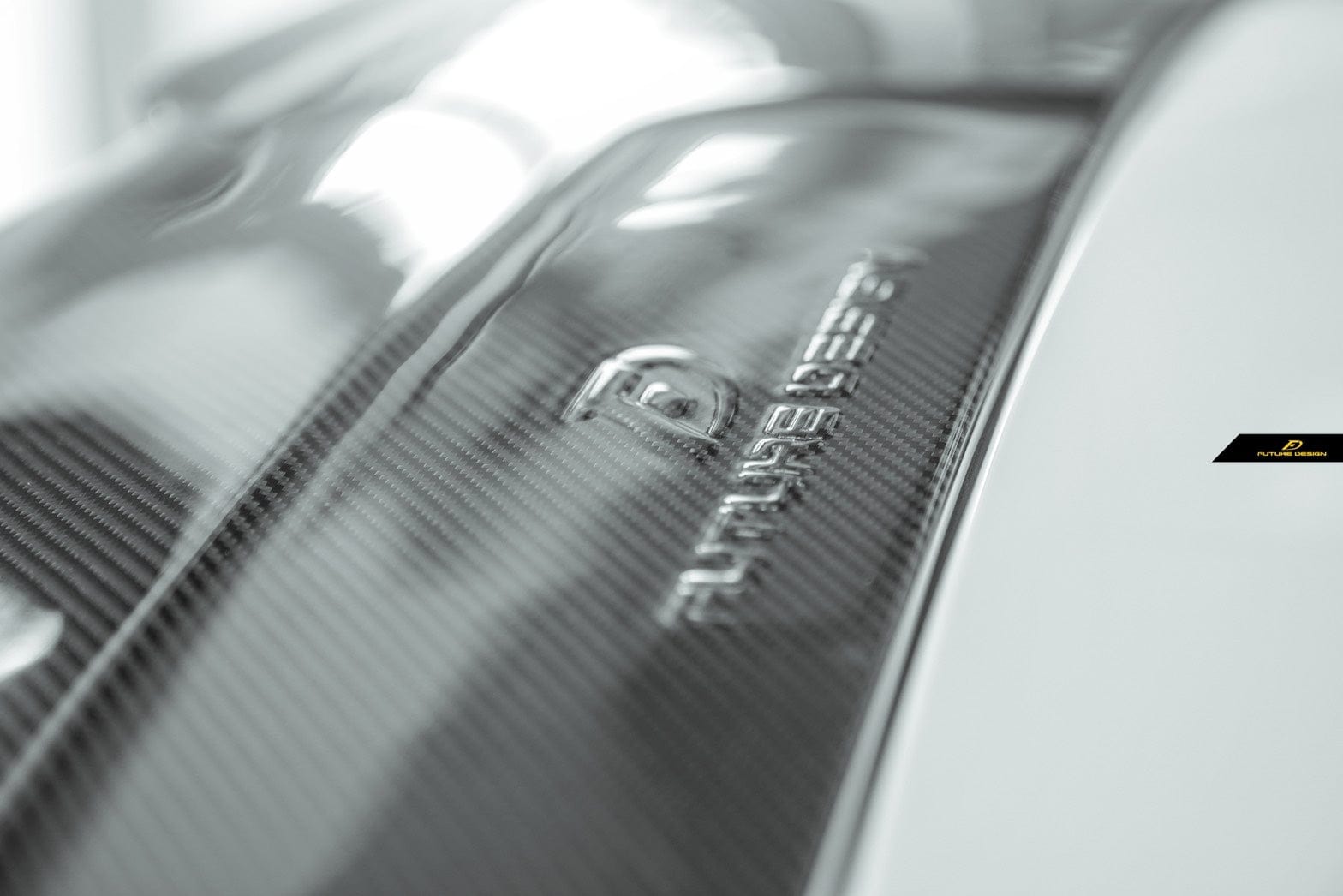 BMW 3 Series (G21) Future Design GT Carbon Fibre Rear Roof Spoiler - Future Design Rear Spoiler