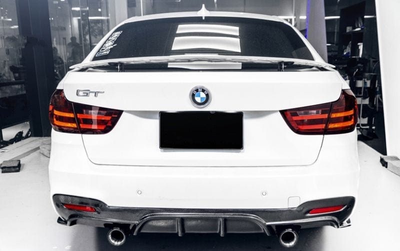 BMW 3 Series GT (F34) 335I/340I M Performance Carbon Fibre Rear Diffuser - Twenty Two Tuning Rear Diffuser