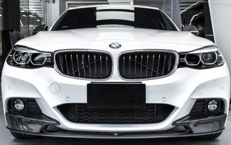 BMW 3 Series GT (F34) M Performance Style Carbon Fibre Front Lip Spoiler - Twenty Two Tuning Front Lip