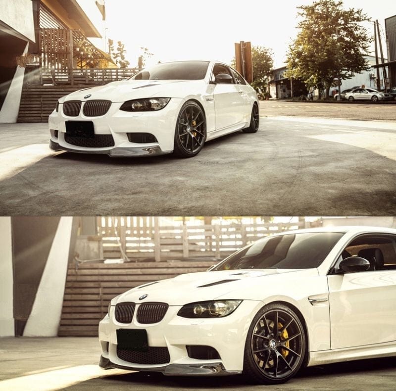 BMW 3 Series/M3 (E92/E93) GTR Style Carbon Fibre Hood/Bonnet Replacement - Twenty Two Tuning Hood/Bonnet Complete