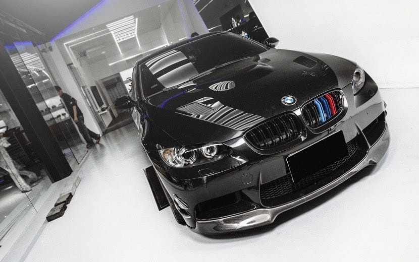 BMW 3 Series/M3 (E92/E93) GTR Style Carbon Fibre Hood/Bonnet Replacement - Twenty Two Tuning Hood/Bonnet Complete