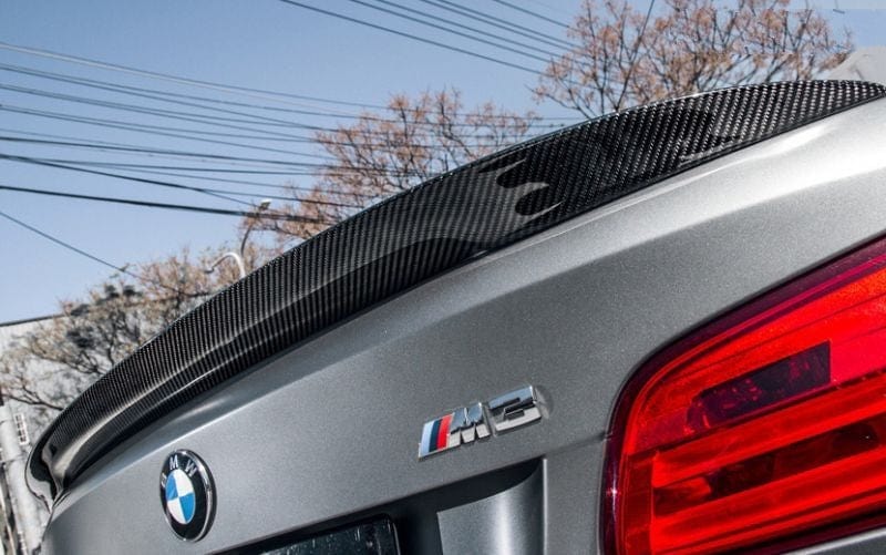 BMW 3 Series/M3 (E92/E93) M Performance Style Carbon Fibre Rear Spoiler - Twenty Two Tuning Rear Spoiler
