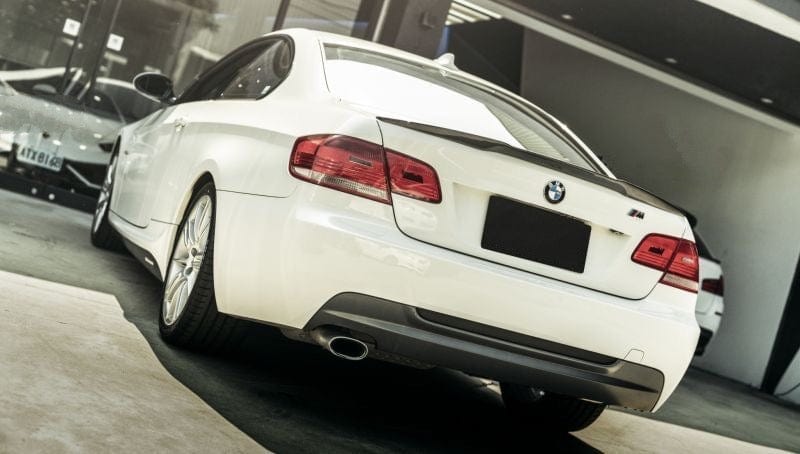 BMW 3 Series/M3 (E92/E93) M4 Style Carbon Fibre Rear Spoiler - Twenty Two Tuning Rear Spoiler