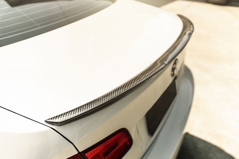 BMW 3 Series/M3 (E92/E93) M4 Style Carbon Fibre Rear Spoiler - Twenty Two Tuning Rear Spoiler