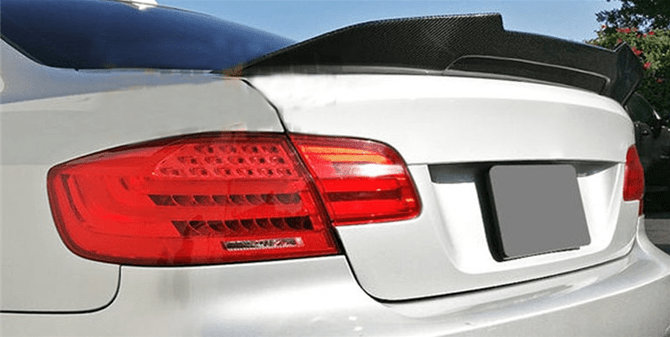 BMW 3シリーズ M3 E92 E93用カーボンファイバーリアスポイラー