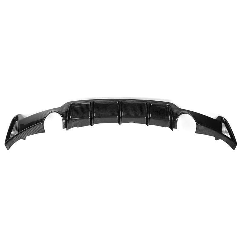 BMW 4 Series (F32/F33/F36) 435I/440I M Performance Style Carbon Fibre Rear Diffuser - Twenty Two Tuning Rear Diffuser