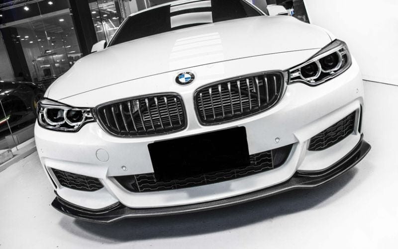 BMW 4 Series (F32/F33/F36) END.CC Style Carbon Fibre Front Lip Spoiler - Twenty Two Tuning Front Lip