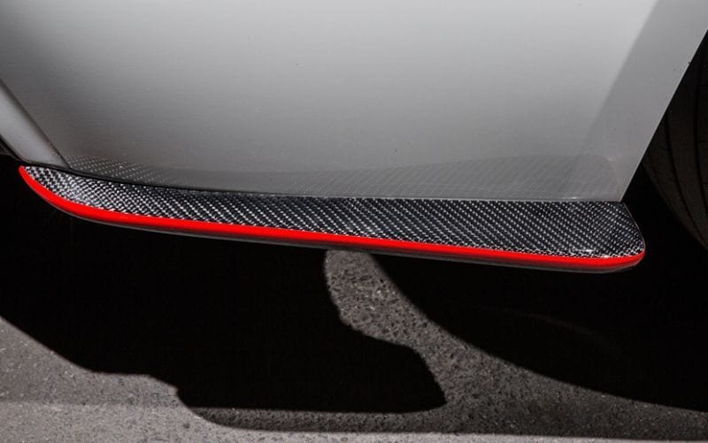 BMW 4 Series (F32/F33/F36) Future Design Style Carbon Fibre Rear Canards - Twenty Two Tuning Rear Canards