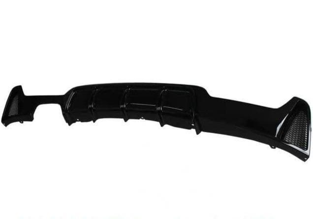 BMW 4 Series (F32/F33/F36) M Performance Style ABS Plastic Rear Diffuser - Twenty Two Tuning Rear Diffuser