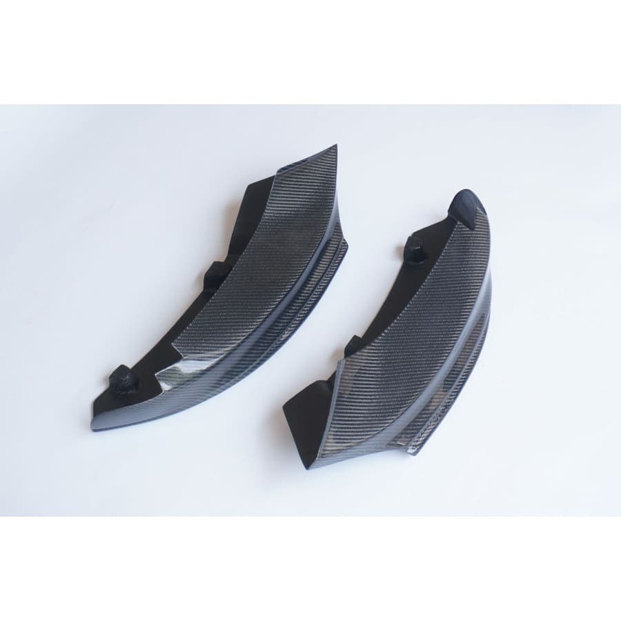 BMW 4 Series (F32/F33/F36) M Performance Style Carbon Fibre Front Splitters - Twenty Two Tuning Front Lip