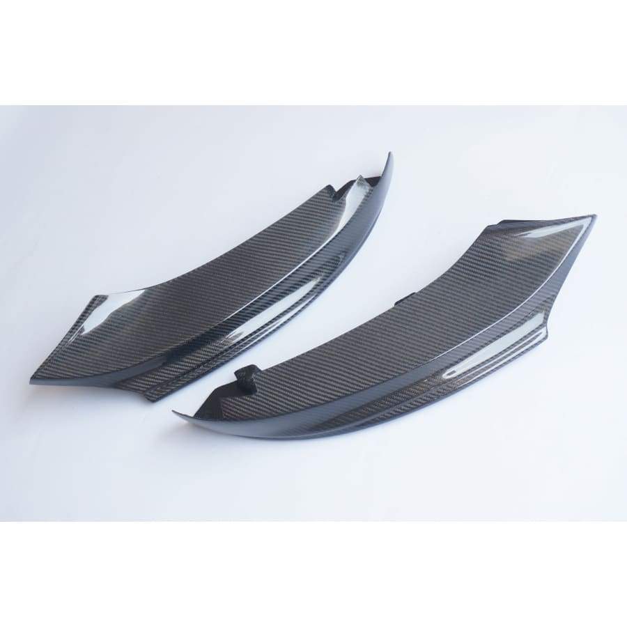 BMW 4 Series (F32/F33/F36) M Performance Style Carbon Fibre Front Splitters - Twenty Two Tuning Front Lip