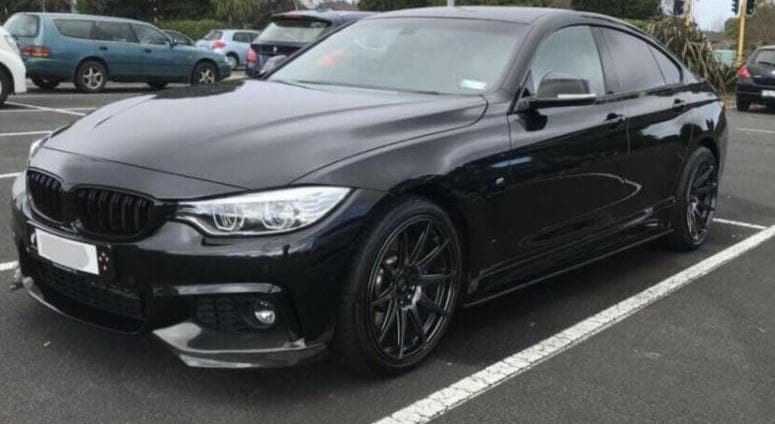 BMW 4 Series (F32/F33/F36) M Performance Style Carbon Fibre Front Splitters - Twenty Two Tuning Front Lip