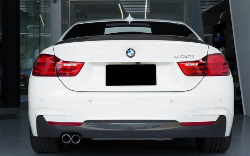 BMW 4 Series (F32/F33/F36) M Performance Style Carbon Fibre Rear Spoiler - Twenty Two Tuning Rear Spoiler