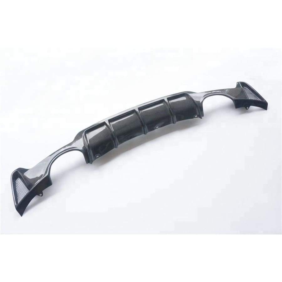 BMW 4 Series (F32/F33/F36) M Performance Style Quad Pipe Carbon Fibre Rear Diffuser - Twenty Two Tuning Rear Diffuser