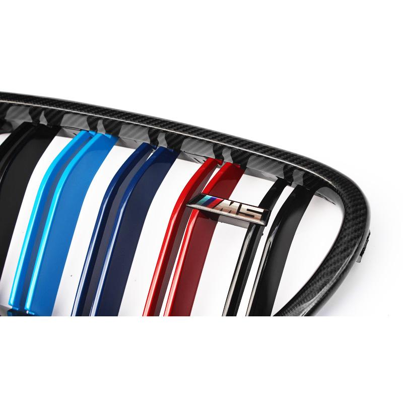 BMW 5 Series (F10/F11) M Performance Style Carbon Fibre Front Grille - Twenty Two Tuning Front Grille