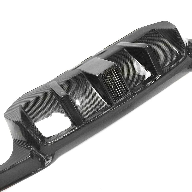 BMW 5 Series (F10) Kohlenstoff Style Carbon Fibre Rear Diffuser - Twenty Two Tuning Rear Diffuser