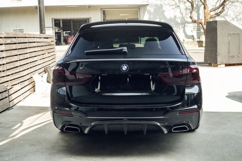 BMW 5 Series (G30/G31) Future Design Style Carbon Fibre Rear Diffuser - Twenty Two Tuning Rear Diffuser