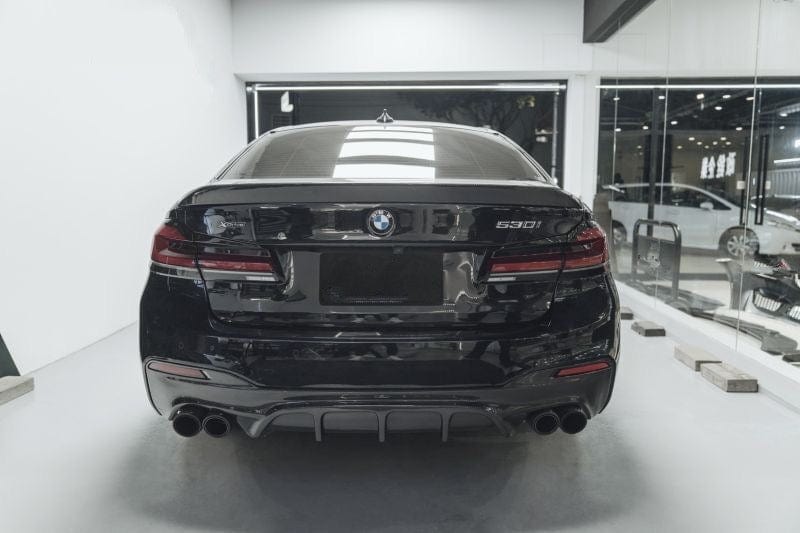 BMW 5 Series (G30/G31) Future Design Style Carbon Fibre Rear Diffuser - Twenty Two Tuning Rear Diffuser