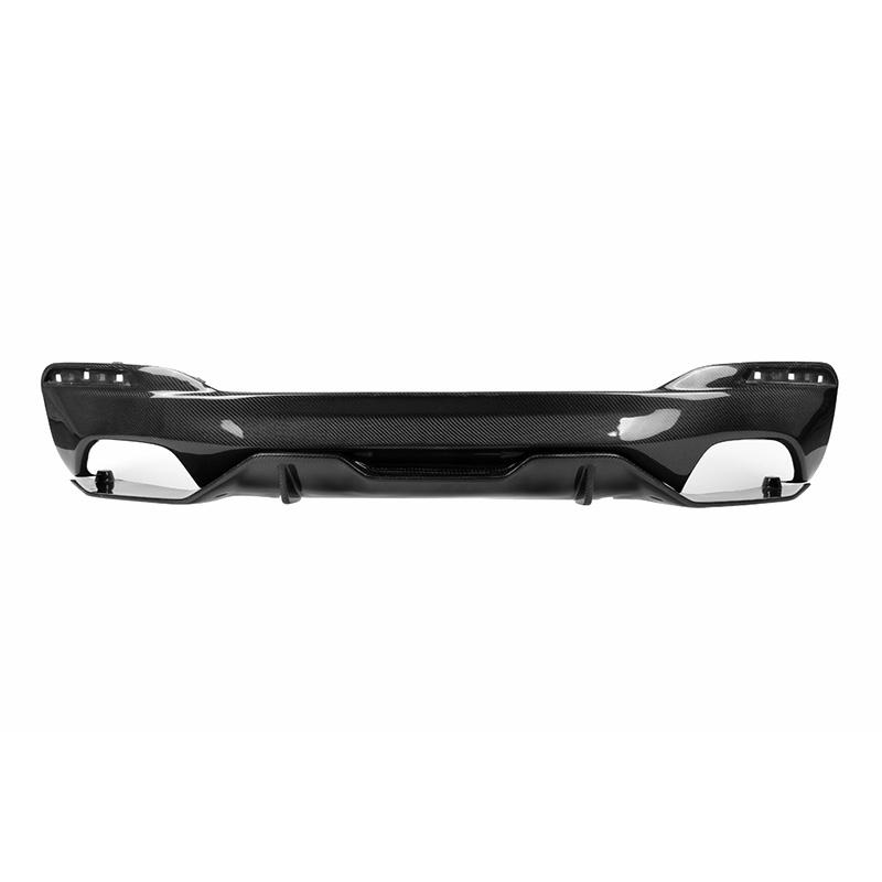 BMW 5 Series (G30/G31) M Performance Style Carbon Fiber Rear Diffuser - Twenty Two Tuning Rear Diffuser