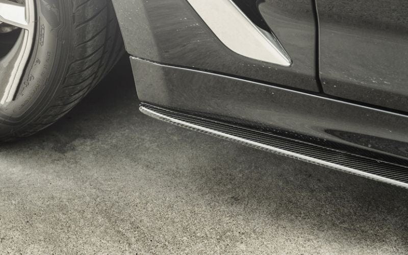 BMW 5 Series (G30/G31) M Performance Style Carbon Fibre Side Skirts - Twenty Two Tuning Side Skirts
