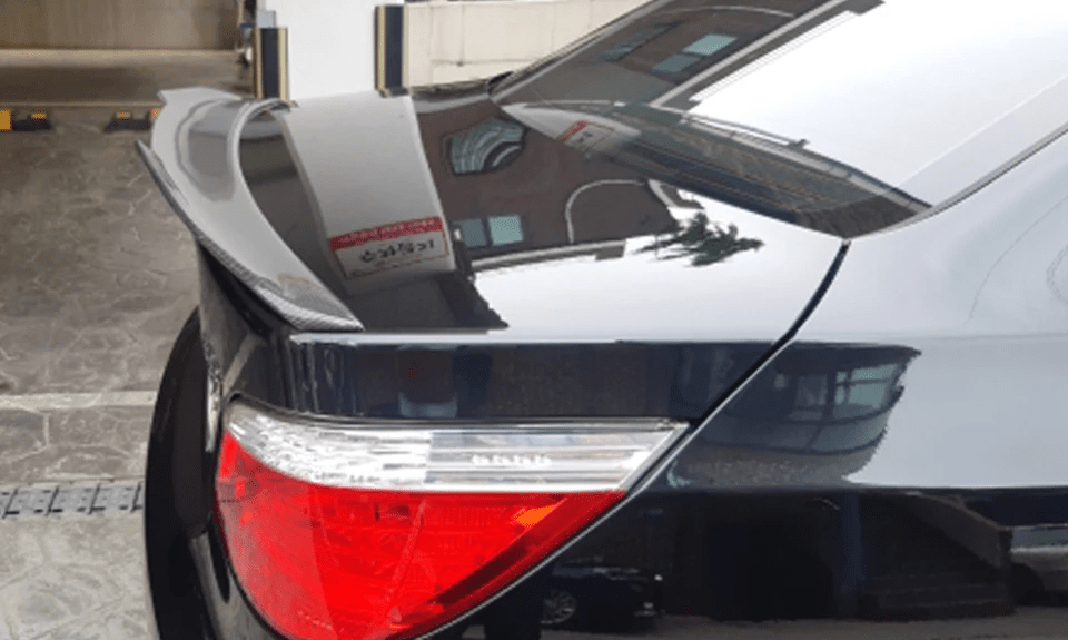 BMW 5 Series/M5 (E60) PSM Style Carbon Fibre Rear Spoiler - Twenty Two Tuning Rear Spoiler