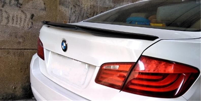 BMW 5 Series/M5 (F10) M4 Style Carbon Fibre Rear Spoiler - Twenty Two Tuning Rear Spoiler
