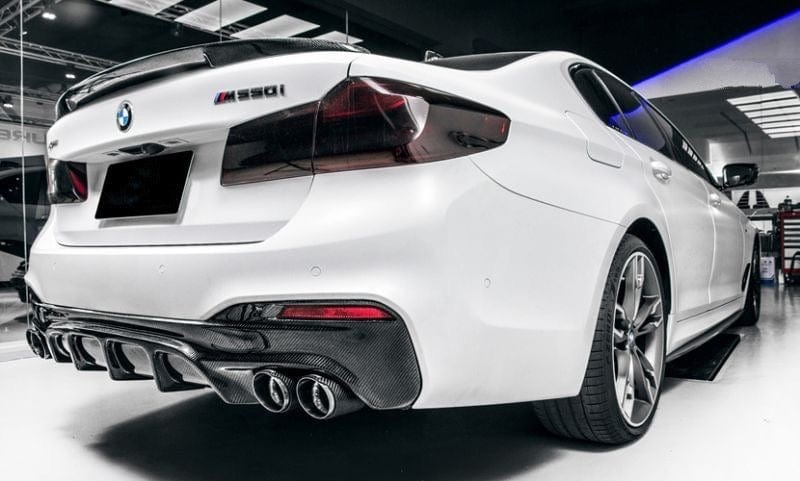 BMW 5 Series/M5 (G30/F90) M Performance Style Carbon Fibre Rear Spoiler - Twenty Two Tuning Rear Spoiler